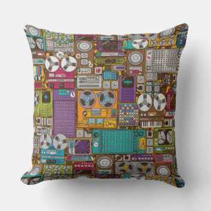 Coussin Studio d'enregistrement des périphériques rétroact