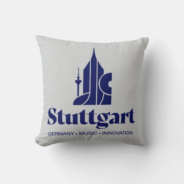 Coussin Stuttgart Allemagne Europe (Recto)