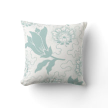 Style blanc turquoise vintage rustique de ferme