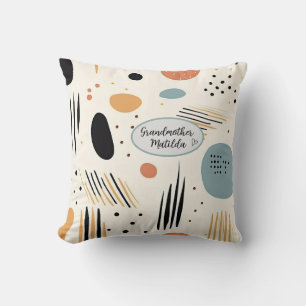 Coussin Style boho minimaliste personnalisable
