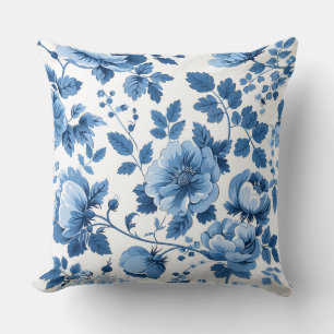 Coussin Style Botanique Cottagecore