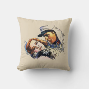 Coussin Style cinéma vintage