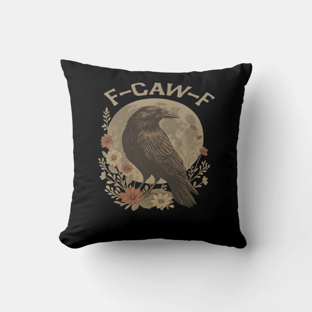 Coussin Style créatif F-Caw-F (Recto)