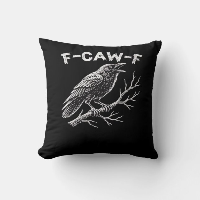 Coussin Style créatif F-Caw-F (Recto)