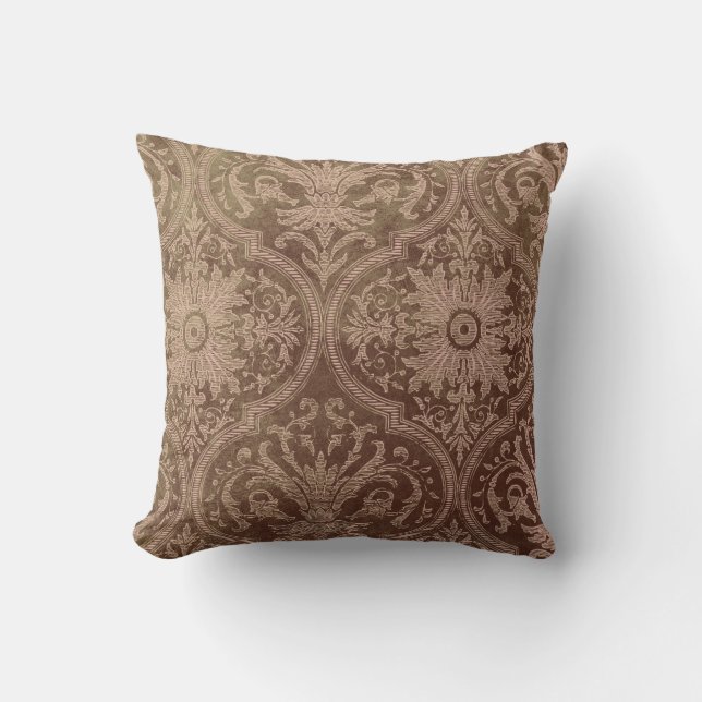 Coussin Style Damas vintage (Recto)
