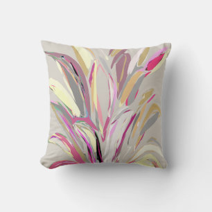 Coussin Style d'art vectoriel Plante tropical Abstrait