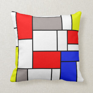 Coussin Style de Mondrian