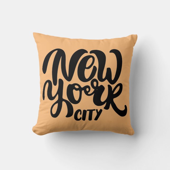 Coussin Style de New York City (Recto)