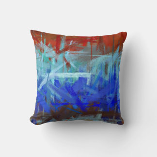 Coussin Style de peinture coloré 3