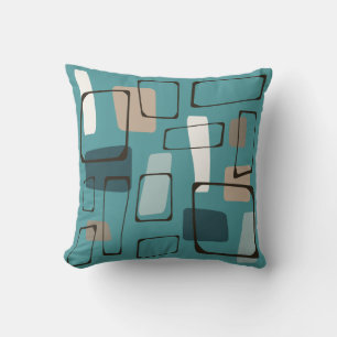 Coussin Style Eames Turquoise