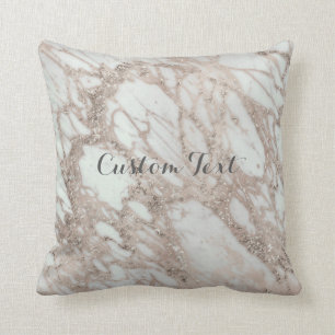 Coussin Style fascinant de marbre de concepteur d'argent