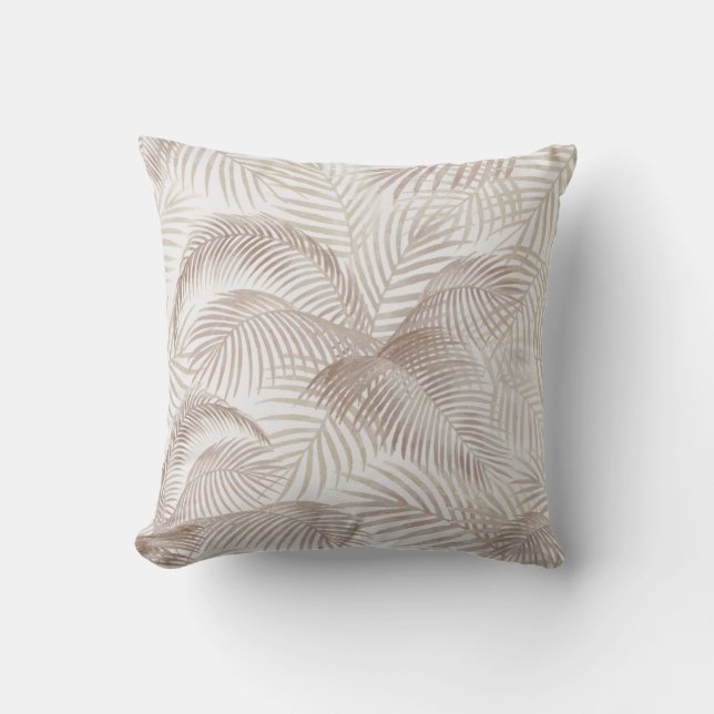 Coussin Style feuille Palm (Recto)