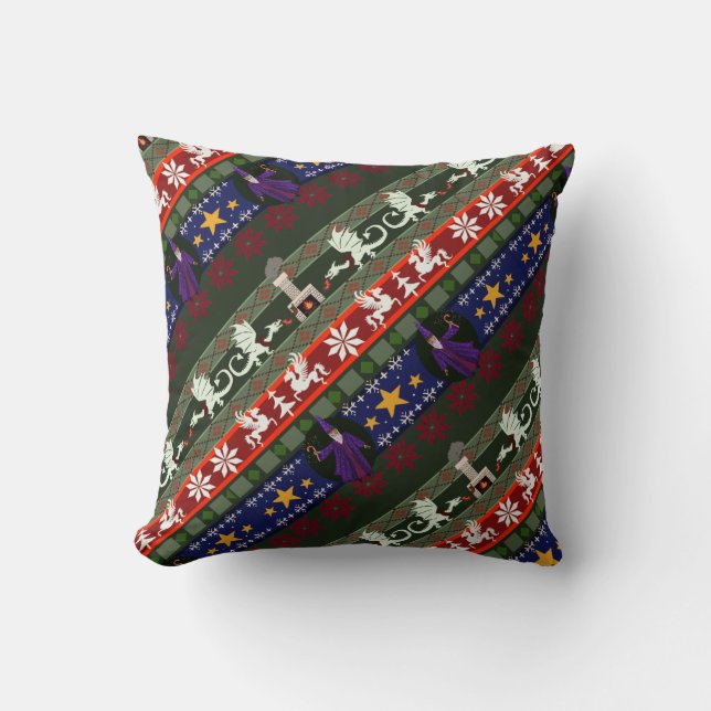 Coussin Style Imaginaire Doux moche Motif Jeu d'oreiller (Recto)