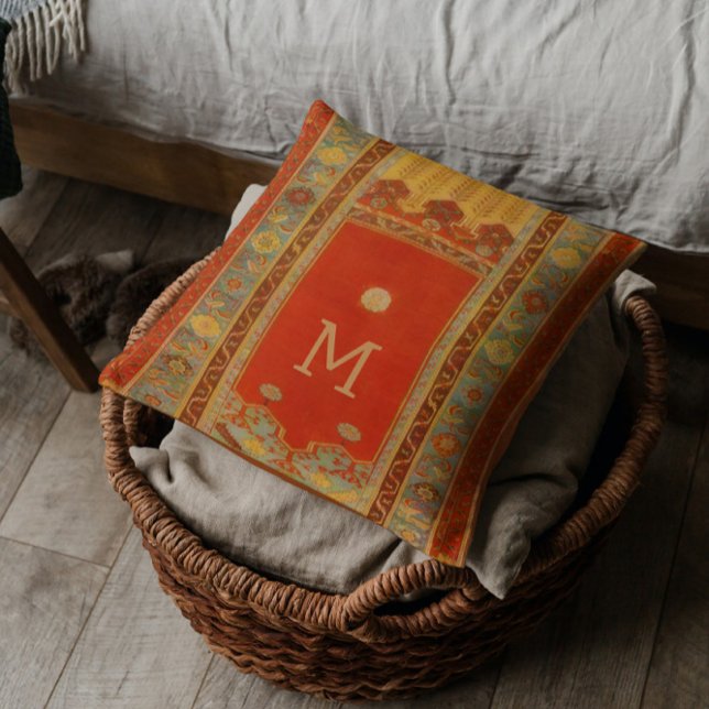 Coussin Style Ladik - monogrammed (Créateur téléchargé)