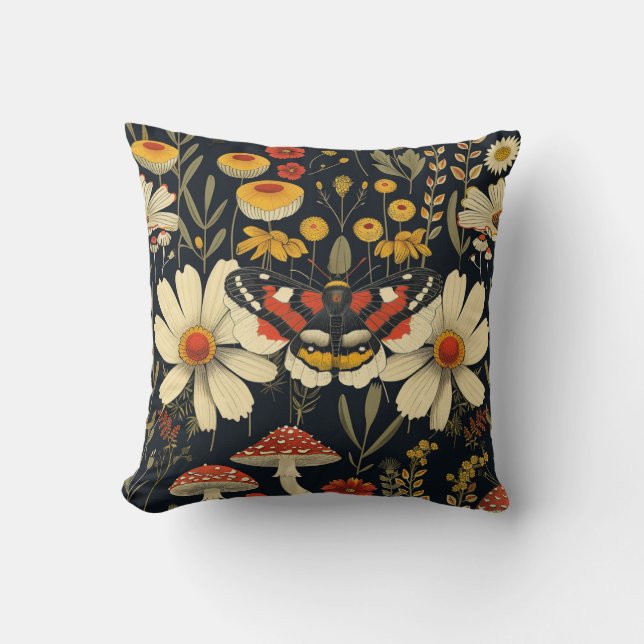 Coussin Style millésimé papillon de papillon de papillon d (Recto)