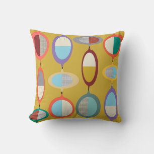 Coussin Style Moderne Du Milieu Du Siècle 21 Jeu D'Oreille