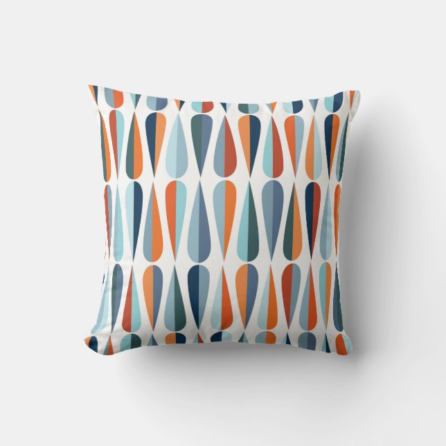 Coussin Style moderne du milieu du siècle rétro sans coutu (Recto)