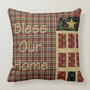 Coussin "Style primitif" JETER LE COULEUR