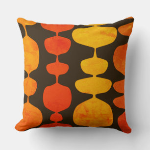 Coussin Style rétro des années 60 les années 70 déco m