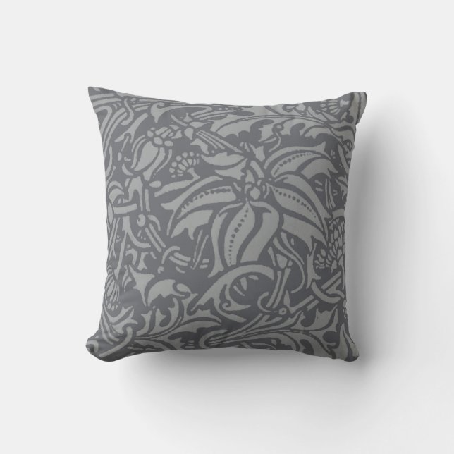 Coussin Style Scottish Thistle Knot William Morris (Recto)