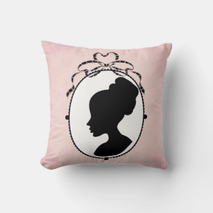 Coussin Style victorien 60s Caméo