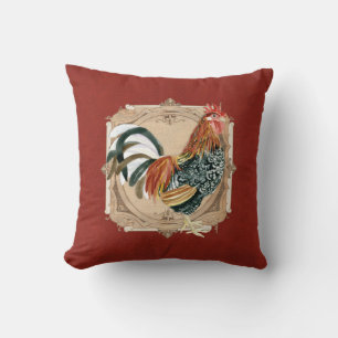 Coussin Style vintage Pays Français Rustique Barne Rooster
