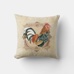 Coussin Style vintage Pays Français Rustique Barne Rooster