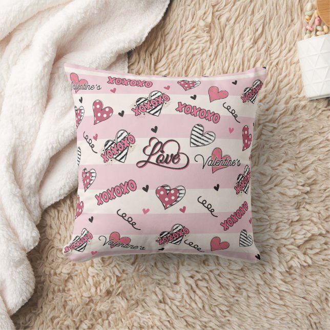 Coussin Style XOXO Valentine's Day (Couverture)