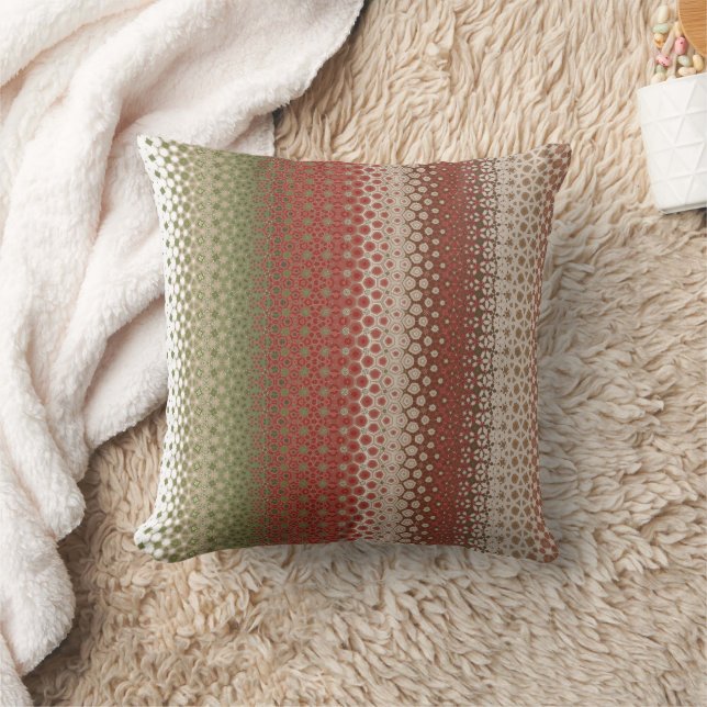 Coussin Stylish Boho Square throw pillow (Couverture)