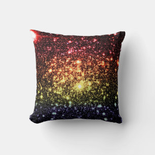 Coussin subtil Rainbow Stars