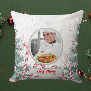 Coussin Sucre de canne de Noël Chef personnalisé Maman Pho