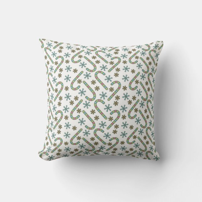 Coussin sucre de canne et Snowflake (Recto)