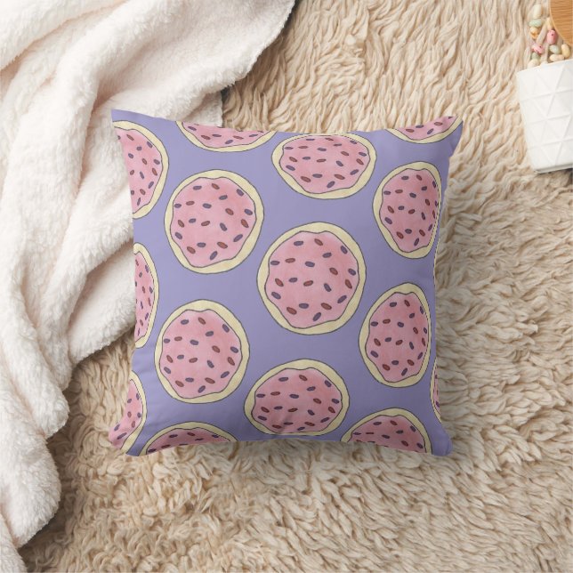 Coussin Sucre rose Cookie Frosting Arroses Produits de bou (Couverture)