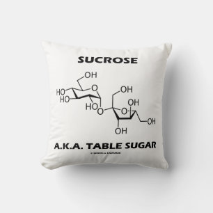 Coussin Sucre Table Sucre Chimique Molécule Chimique