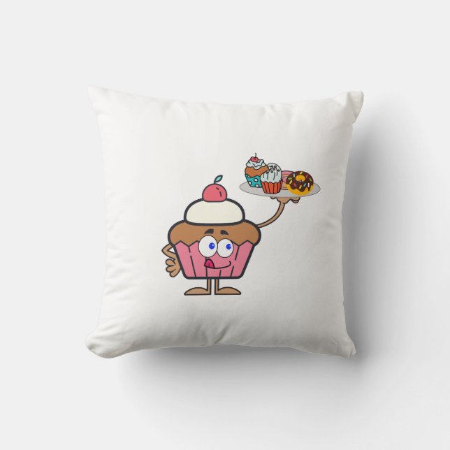 Coussin Sucres de cupcake Votre Jour (Recto)