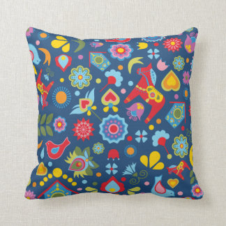 Coussin suédois de Scandi de jardin d'art