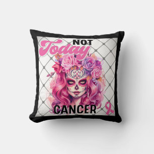 Coussin Sugar Crâne Cancer du sein Sensibilisation Oreille