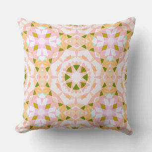 Coussin Sugar Rose Printemps Green Star Dopamine Décor Art