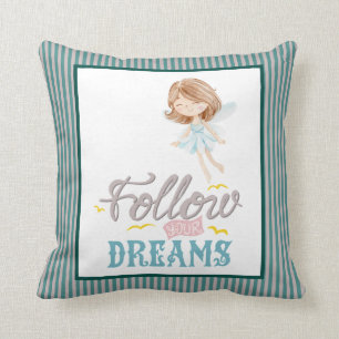 Coussin Suivez vos rêves Fairy