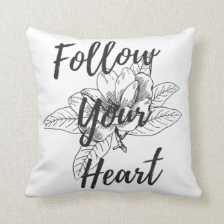 Coussin Suivez votre coeur