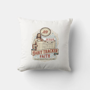 Coussin Suivi de Jésus Suivi de l'habitude de la foi Jésus
