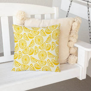 Coussin Summer Lemon Pattern