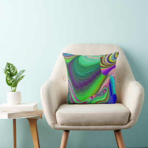 Coussin Summerfeel, Rainbowart 3D Abstrait