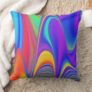 Coussin Summerfeel, Rainbowart 3D Abstrait