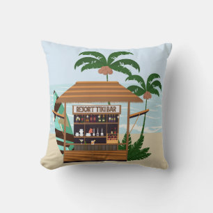 Coussin Summertime Resort Tiki Bar at the Beach