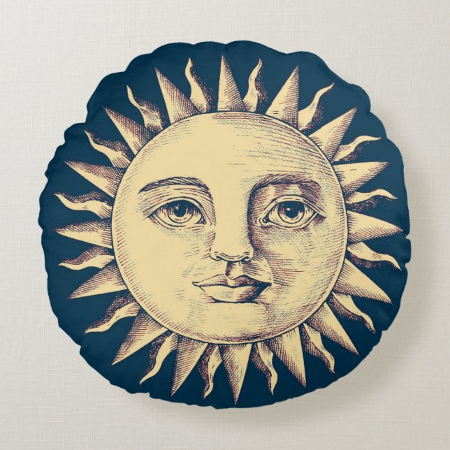 Coussin Sun Round (Devant)