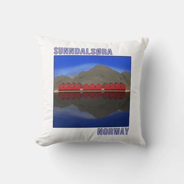 Coussin Sunndalsora Norvège Scandinave (Recto)