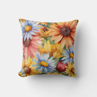 Coussin Sunny Day Sunflower Accent Coussin"