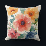Coussin Sunny Vintage Sunflowers<br><div class="desc">Spring is near. Why not decorate it</div>