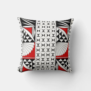 Coussin Sunrise sud-ouest en rouge